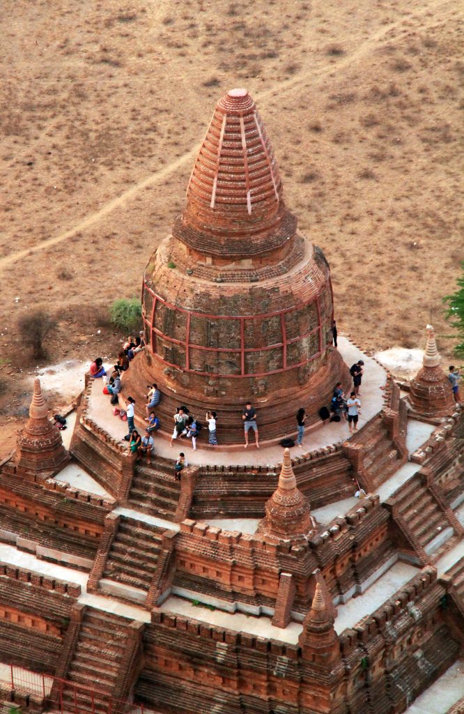  Myanmar - Areal view of Bagan Temple